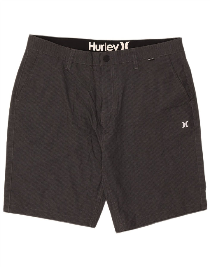 Pantaloni scurți chino Hurley pentru bărbați W36, mare, gri, poliester
