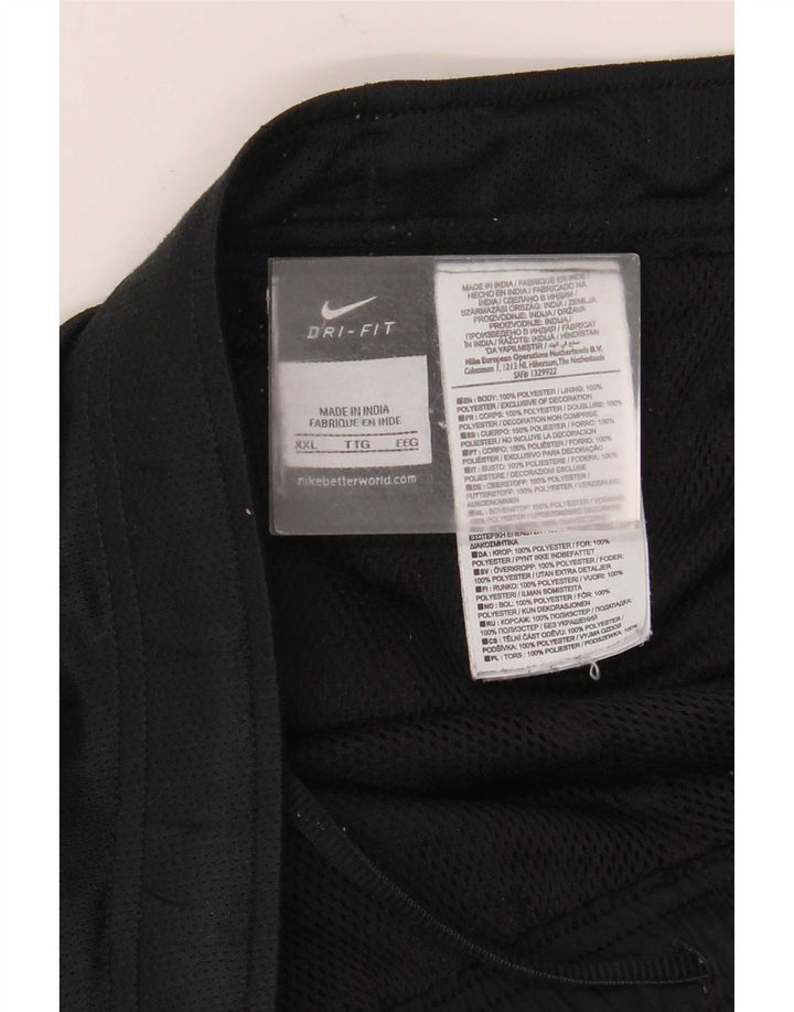 Pantaloni de trening Nike Dri Fit pentru bărbați 2XL, poliester negru