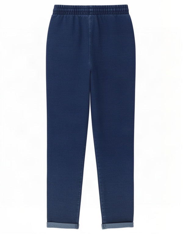 Pantaloni conici pentru femei Marks & Spencer UK 8 Small W26 L27 Albastru