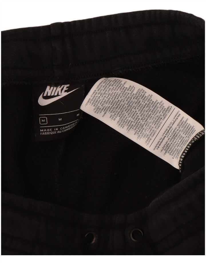 Pantaloni de trening pentru bărbați Nike Joggeri, bumbac mediu negru