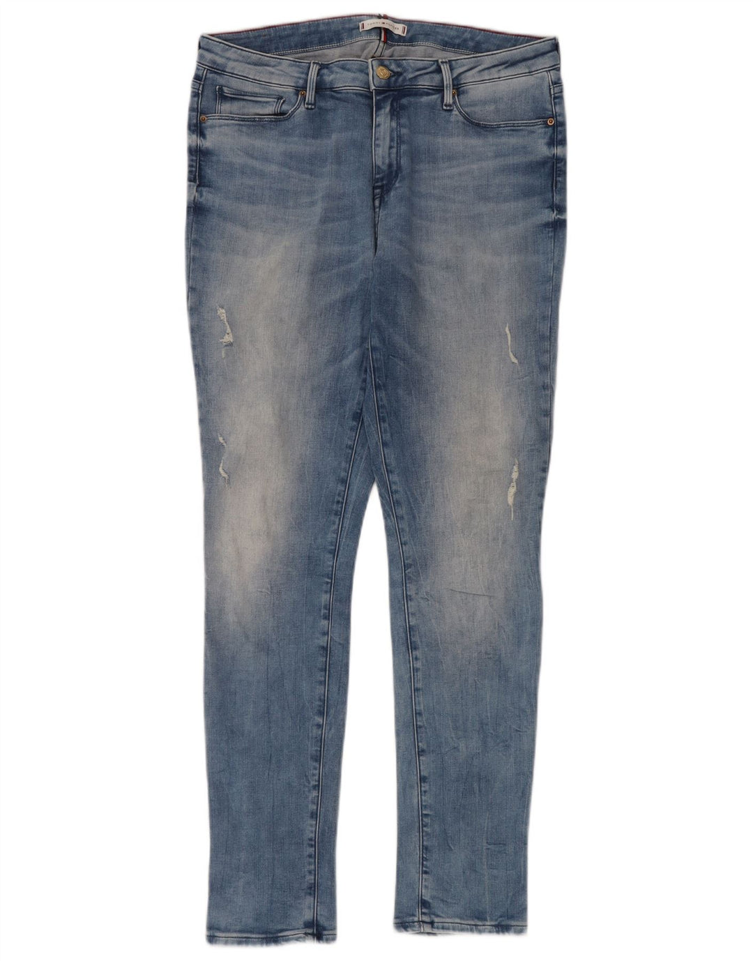 Blugi skinny pentru femei TOMMY HILFIGER W32 L30 bumbac albastru
