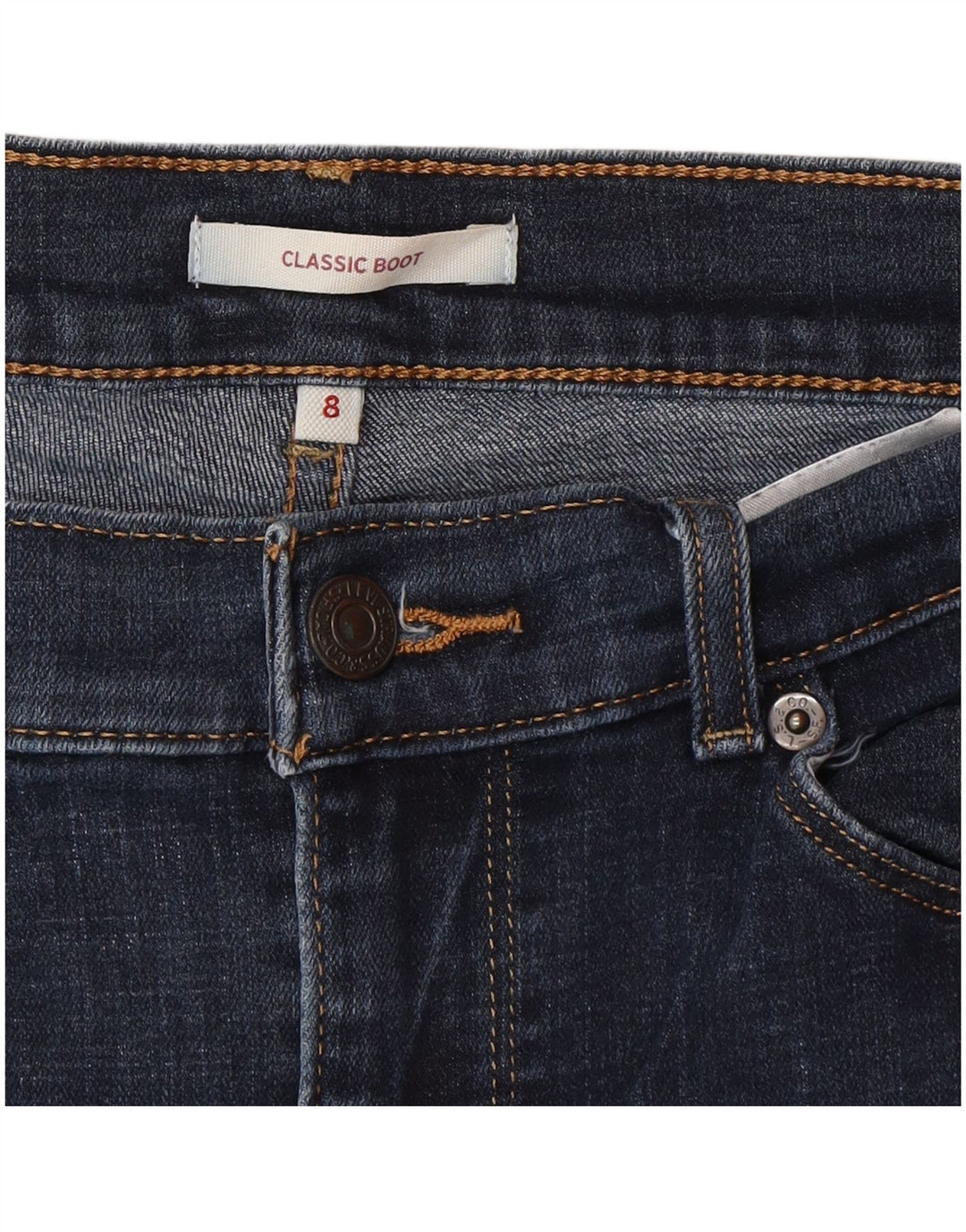 Blugi Levi's Classic Bootcut pentru femei US 8 Medium W29 L32 Blue