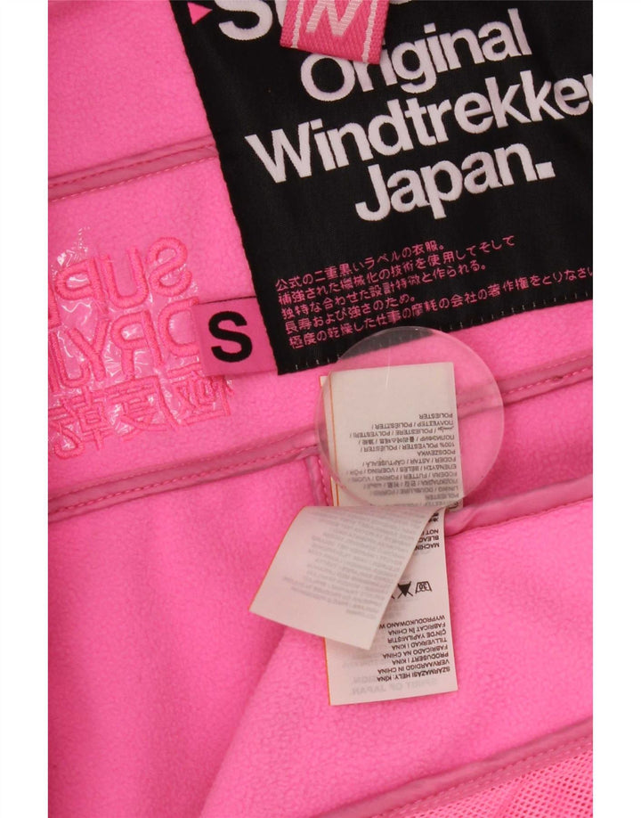 Superdry Windtrekker Graphic Windbreaker Jachetă pentru femei UK 10 Small Gri