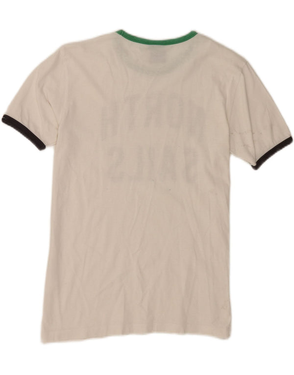 Tricou grafic North Sails pentru fete Top 13-14 ani alb