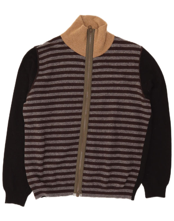 Cardigan Georgeton Lacrosse Ahaus pentru bărbați, cu dungi mari, multicolore