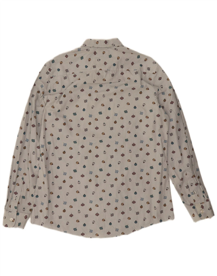 Crew Clothing Cămașă Slim Fit Bărbați, Alb, Bumbac