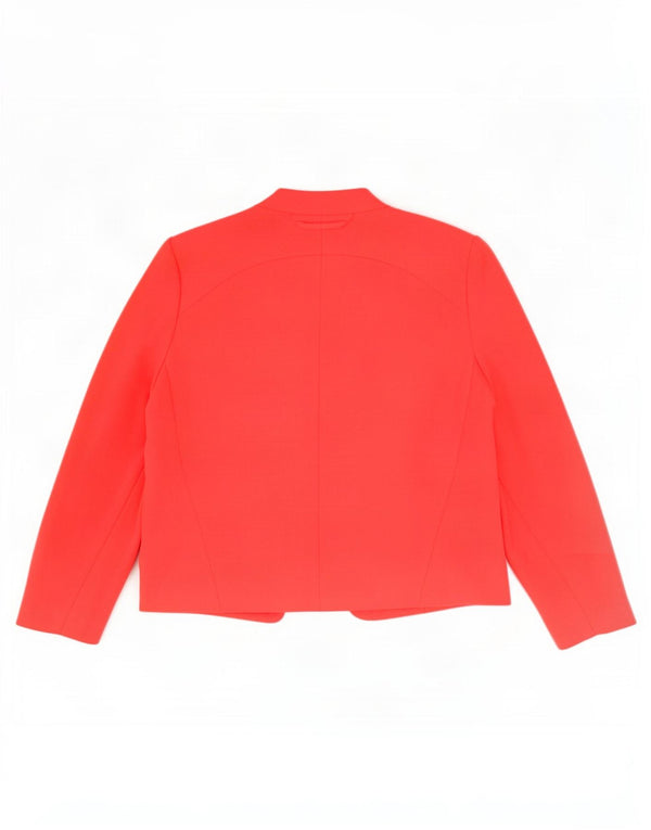 Jachetă Topshop pentru femei Crop Open Blazer UK 6 XS Poliester roz