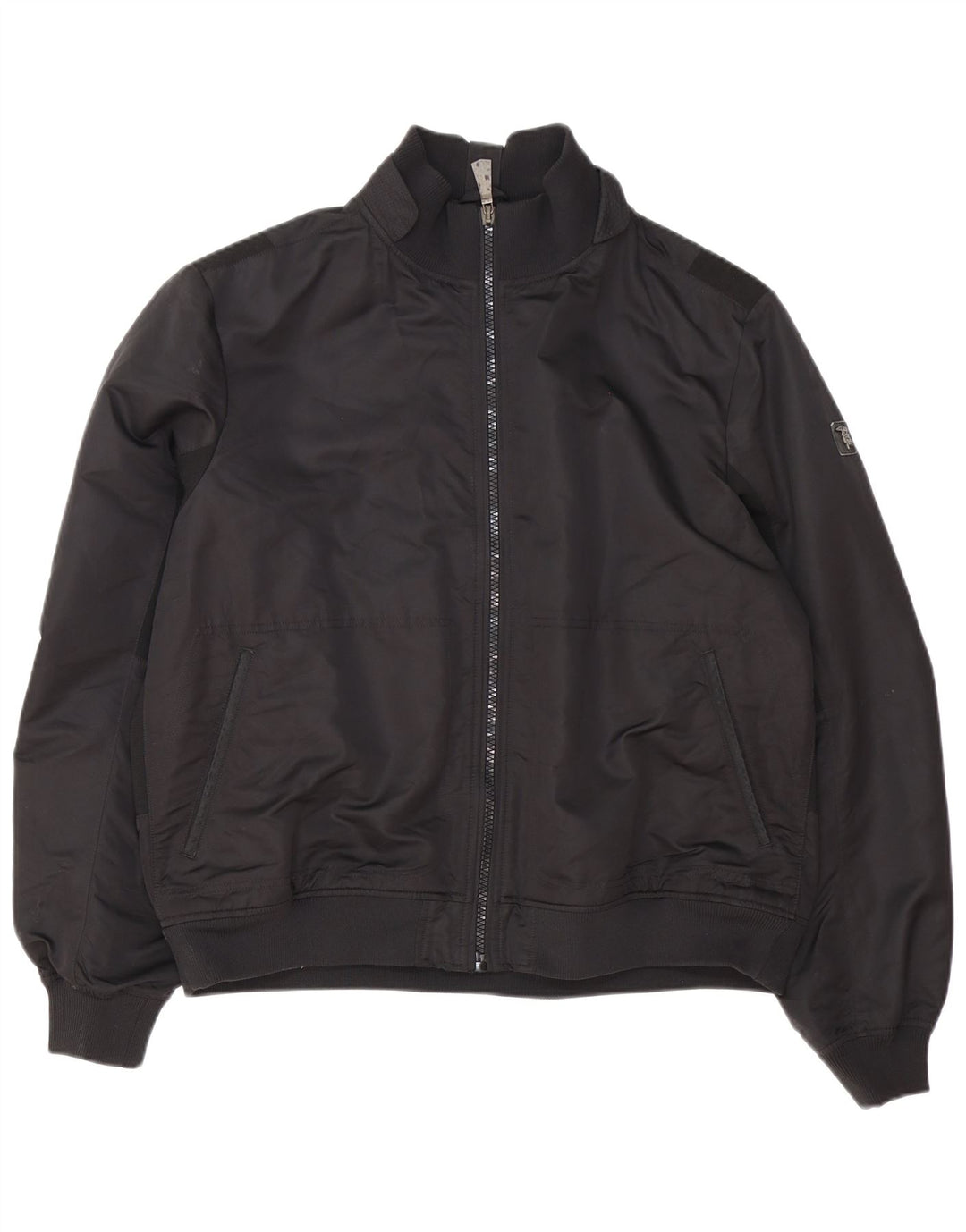 Jachetă Bomber pentru bărbați Trussardi Jeans IT 58 4XL Poliester negru