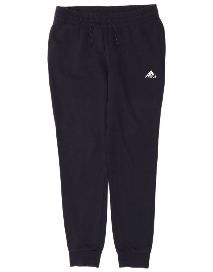Pantaloni de trening pentru femei ADIDAS Pantaloni de jogging UK 12/14 Medium Bleumarin