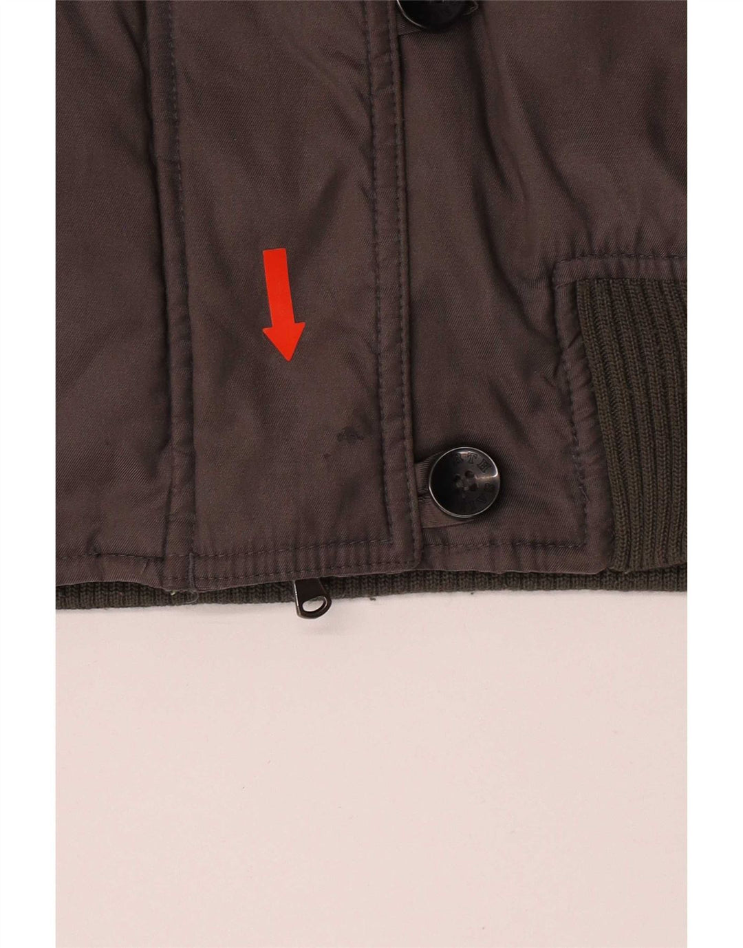 Jachetă bomber cu glugă supradimensionată pentru femei North Sails UK 6 XS gri