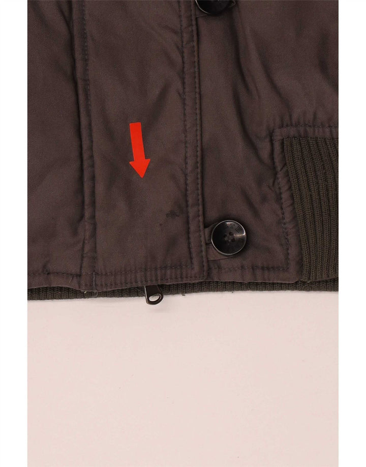 Jachetă bomber cu glugă supradimensionată pentru femei North Sails UK 6 XS gri