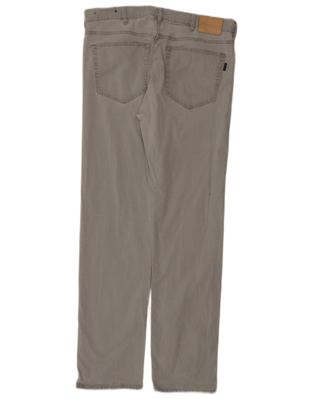 Pantaloni casual obișnuiți pentru bărbați Gant L34 L34 gri