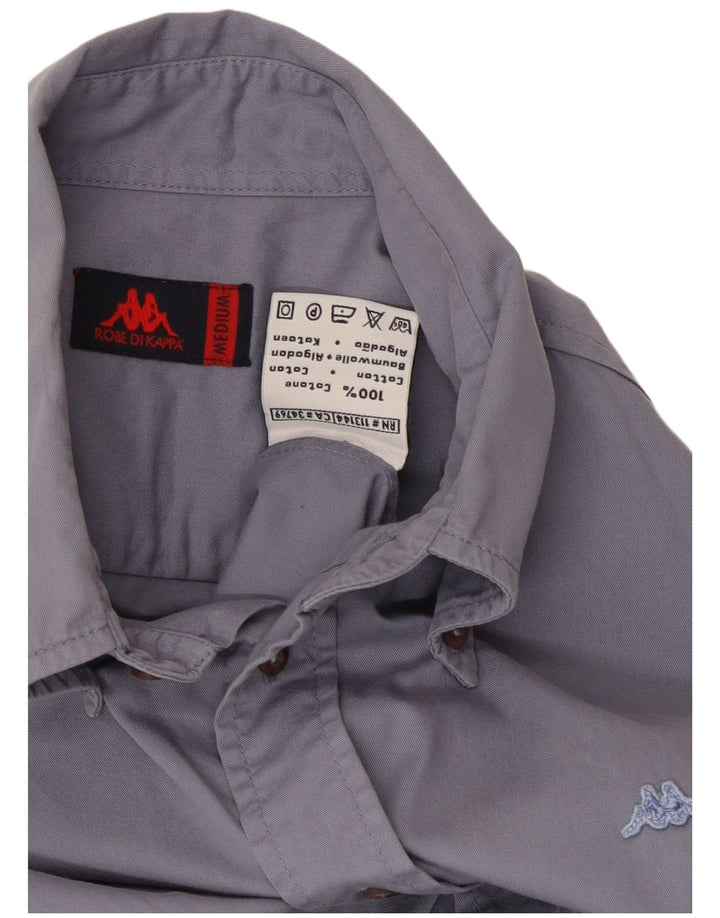 Cămașă pentru bărbați Kappa Bumbac albastru mediu