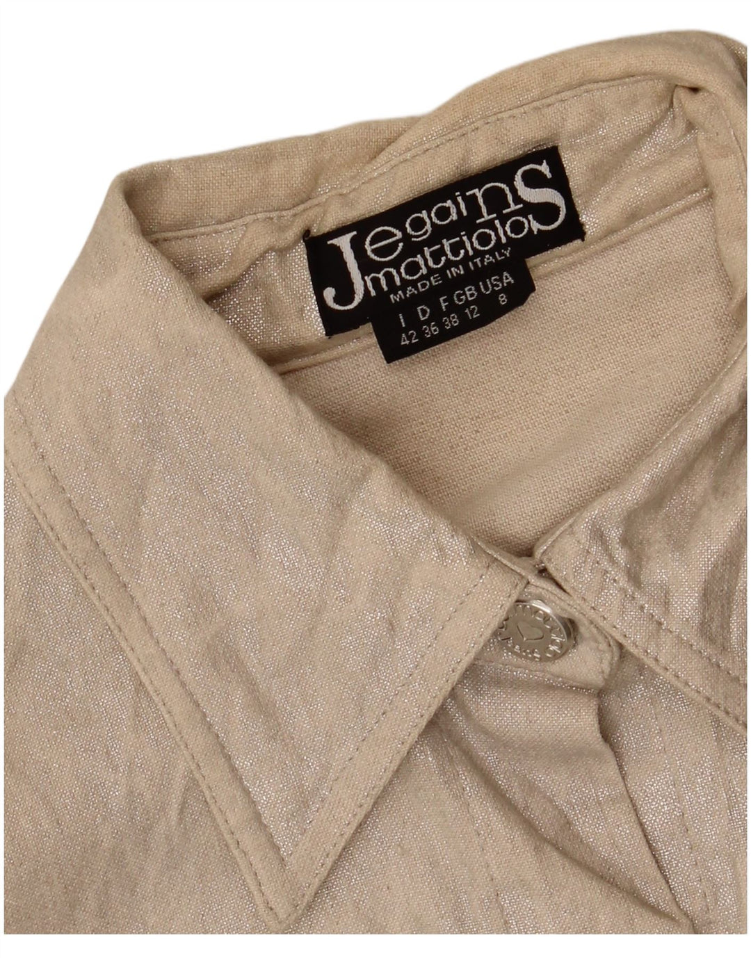 Jachetă bomber pentru femei Jegains Mattiolo UK 12 Medium Bej In