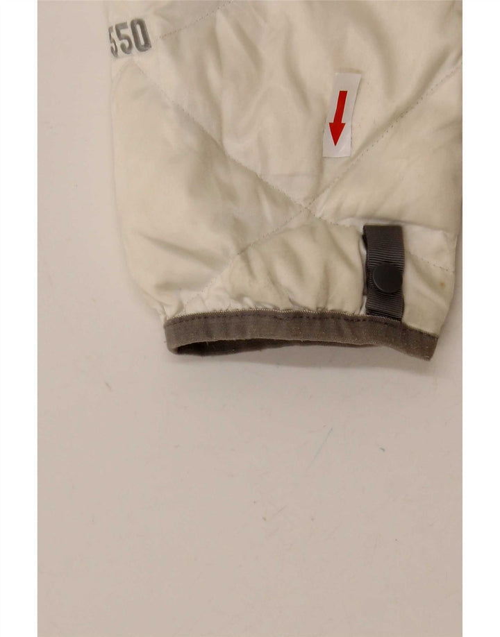 Jachetă căptușită pentru femei The North Face UK 16 Large din nailon alb