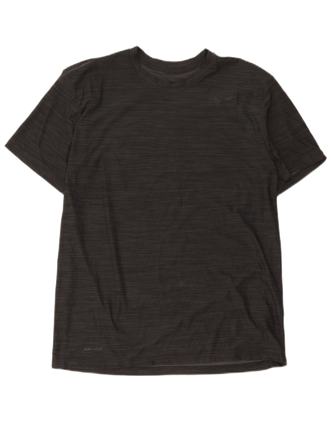 Tricou pentru bărbați Nike Dri Fit Top mare din poliester cu dungi negre