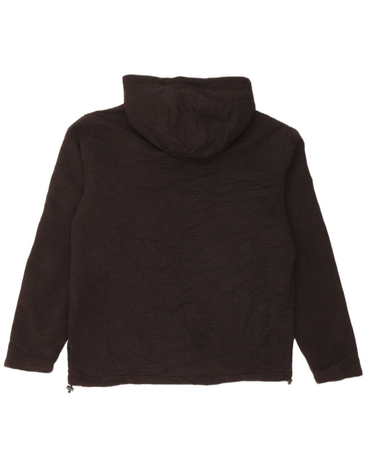Pulover pentru bărbați New Balance Sherpa, cu fermoar, poliester mediu negru