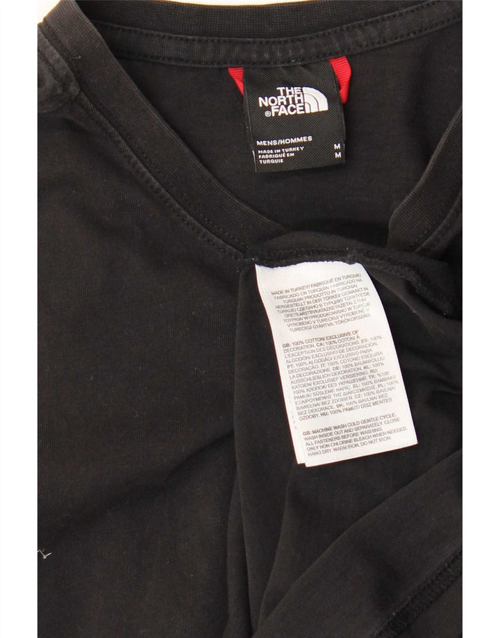 Tricou grafic pentru bărbați The North Face Top Medium Black Bumbac