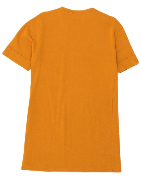 Rochie tricou pentru femei Zara UK 10 Mic Portocaliu