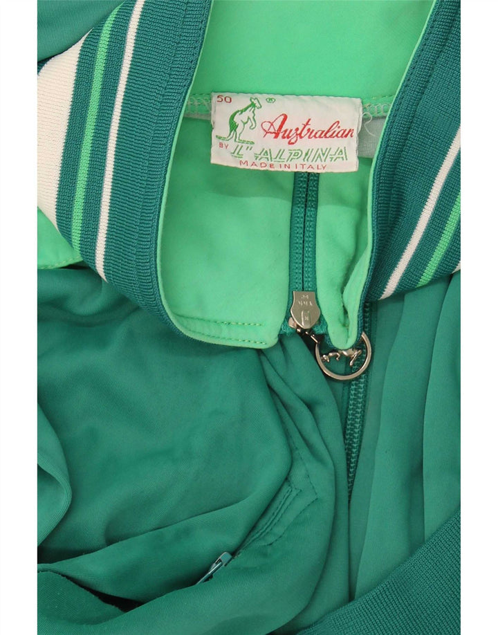 Jachetă de trening pentru bărbați AUSTRALIAN L'ALPINA IT 50 verde mediu