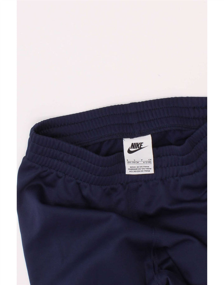 Nike băieți pantaloni de trening Pantaloni de jogging 4-5 ani poliester bleumarin mic