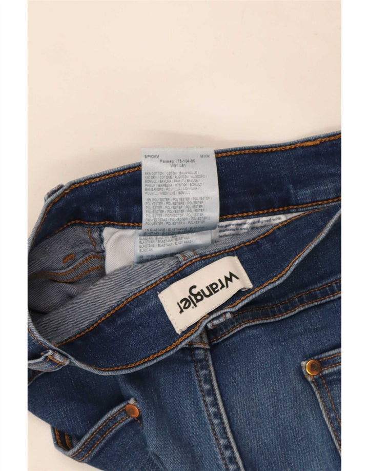 Blugi pentru bărbați Wrangler Larston Slim W36 L32 Bumbac albastru