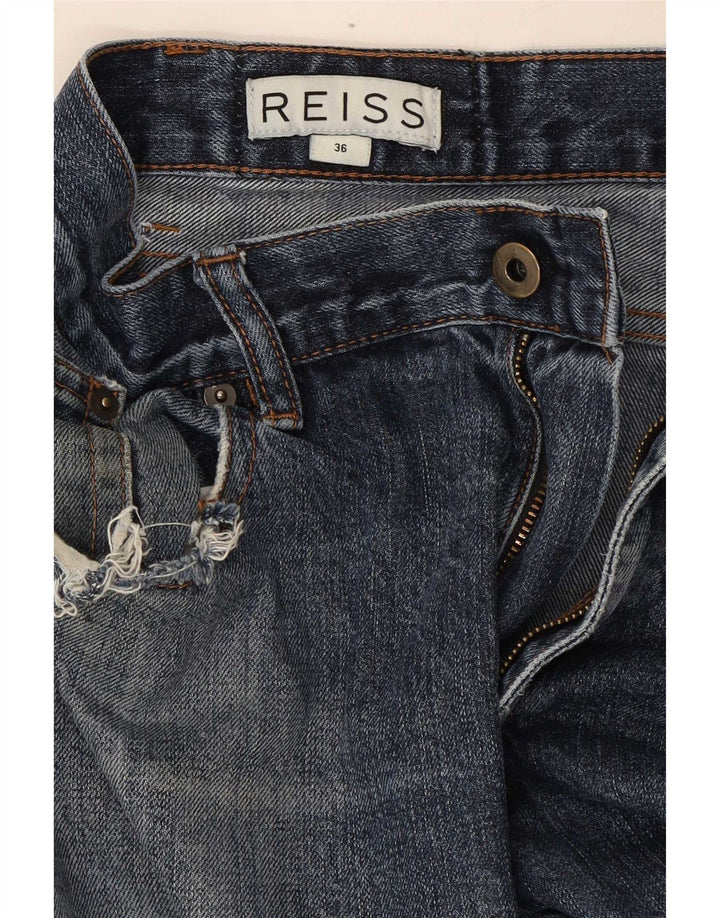 Blugi drepti pentru bărbați Reiss W36 L31 Bumbac albastru