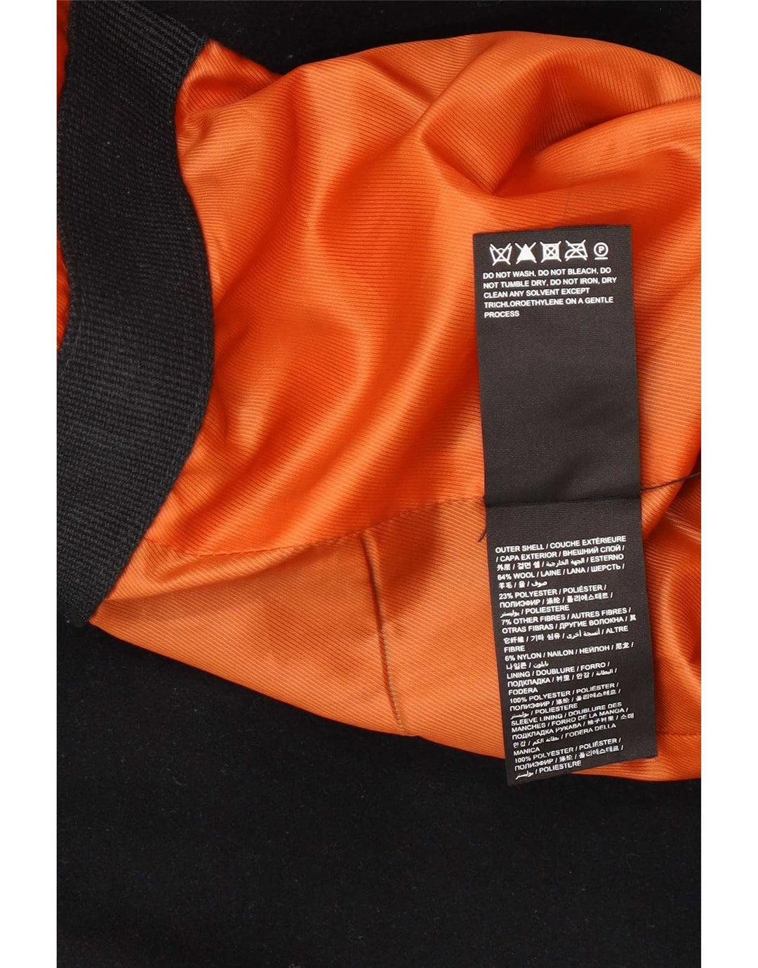 Palton pentru bărbați Superdry UK 36 Lână mică, albastru marin
