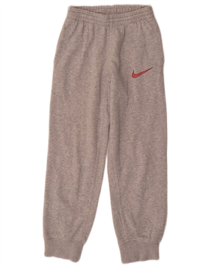 Pantaloni de trening Nike pentru băieți Pantaloni de jogging 10-11 ani, gri mediu pete