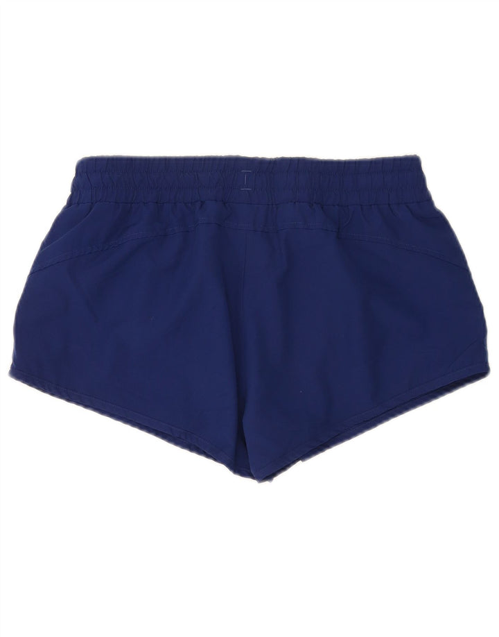 Pantaloni scurti sport Puma pentru femei UK 12 Medium Bleumarin Poliester