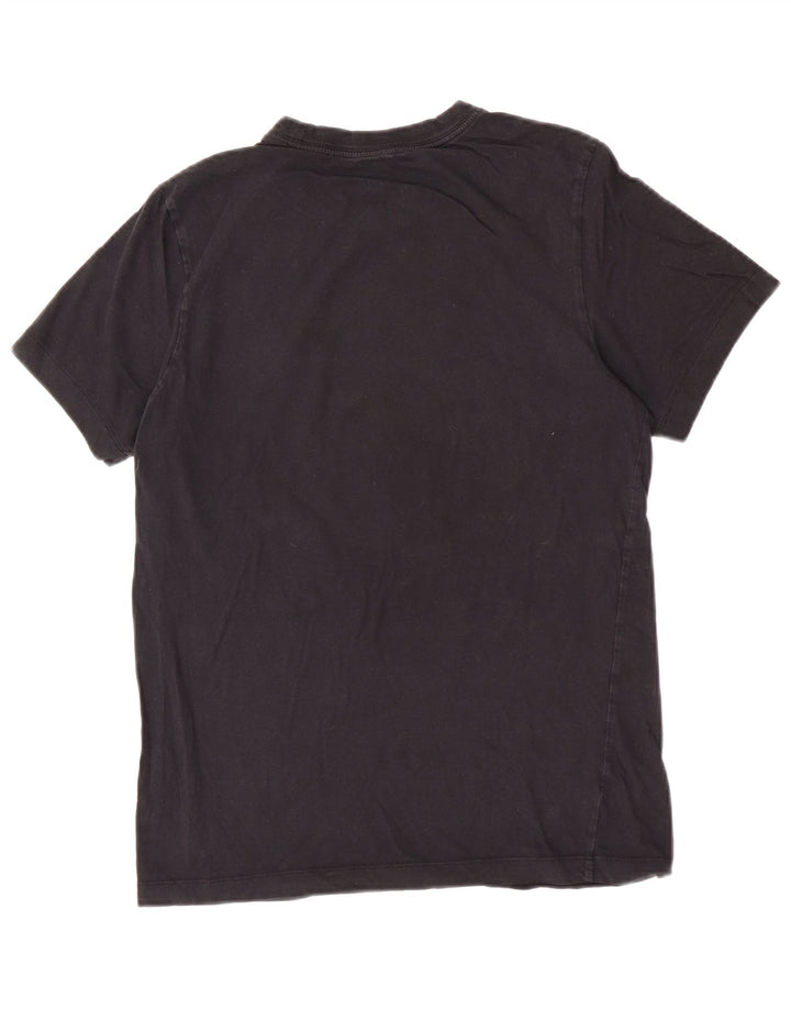 Tricou grafic Nike pentru bărbați Top mic, negru, bumbac
