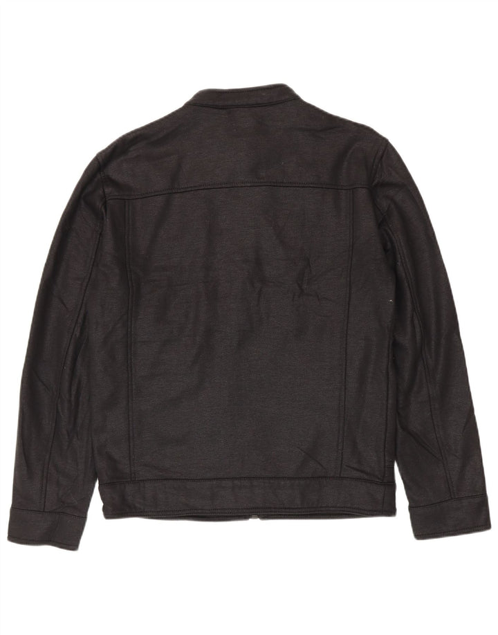 Bomber pentru bărbați Zara UK 38 Poliester mediu negru