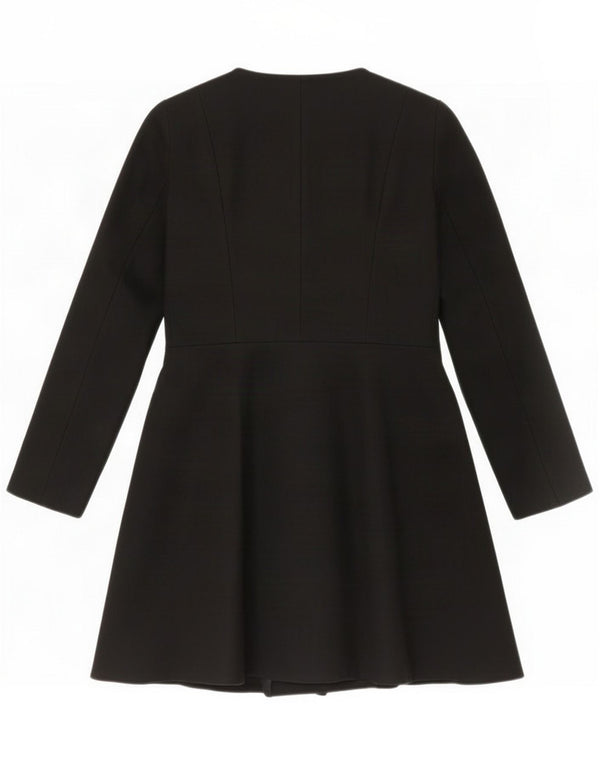 French Connection Palton pentru femei UK 10 Small Black Wool