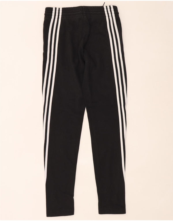 Pantaloni de trening Adidas pentru femei UK 8/10 Small Black Bumbac