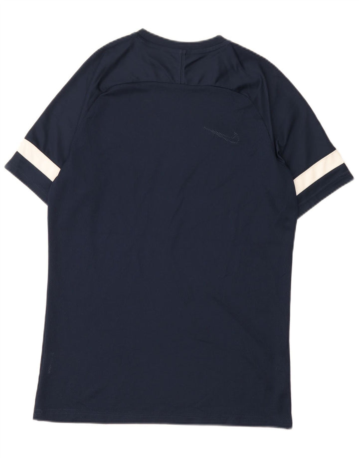 Tricou Nike Dri Fit pentru bărbați Top Mediu Bleumarin Poliester Colorblock