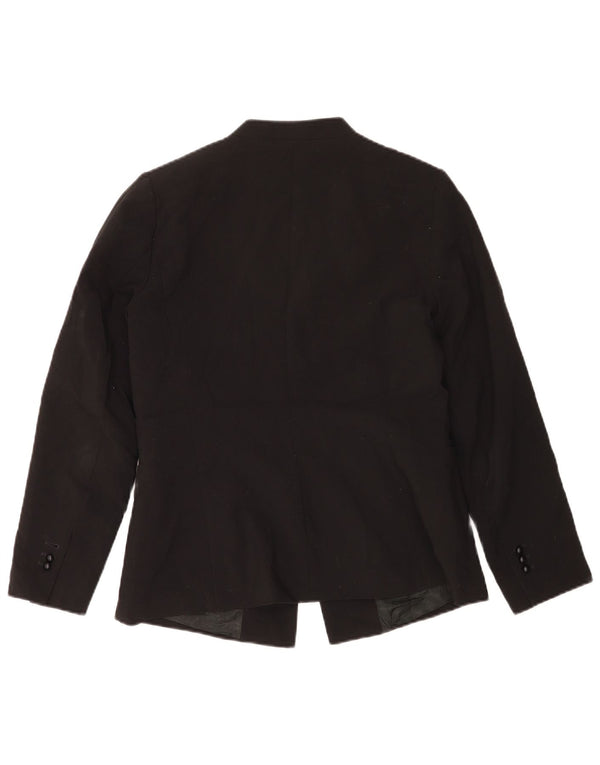 Blazer pentru femei Zara UK 16, mare, negru, poliester
