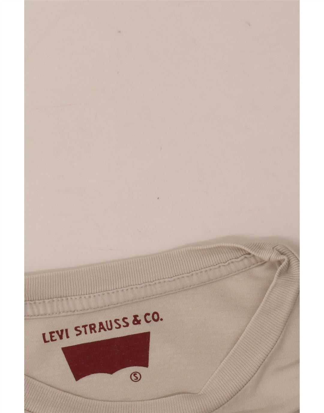 Tricou grafic Levi's pentru femei Top UK 10 Small White