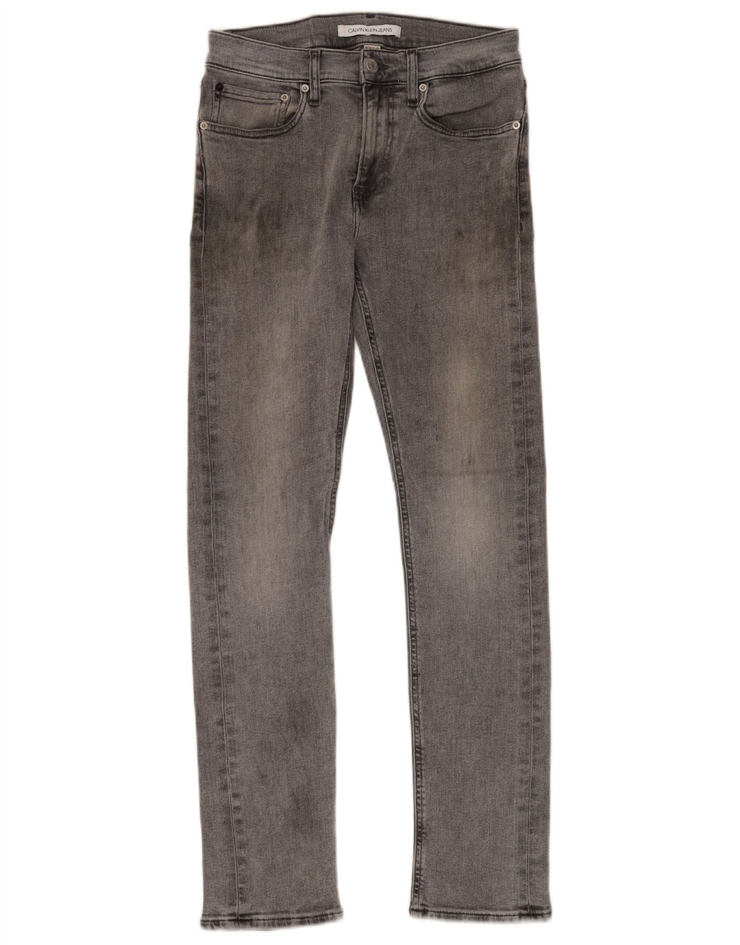 Blugi slim pentru bărbați Calvin Klein W29 L32 bumbac gri
