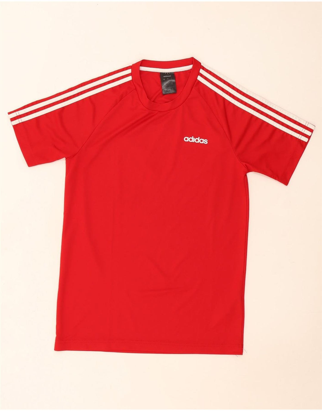 Tricou pentru bărbați Adidas Top mic, roșu, poliester