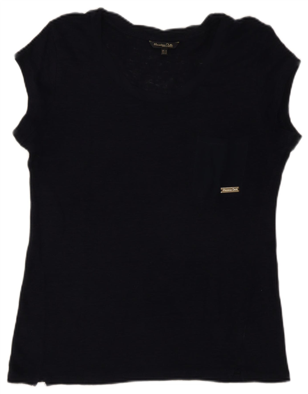 Massimo Dutti Tricou pentru femei Top UK 12 Medium Bleumarin