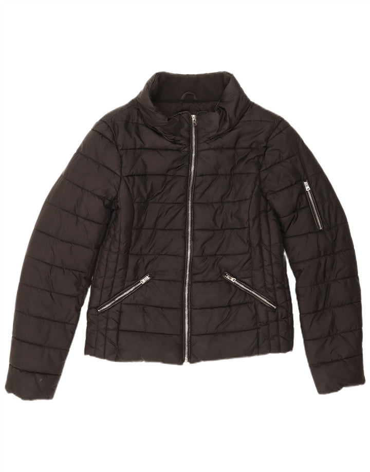 Jachetă căptușită Trafaluc pentru femei Zara UK 10 Small Black