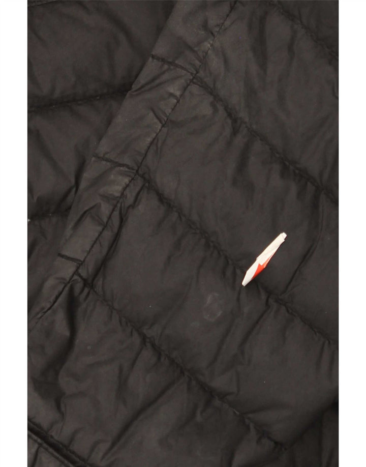 Jachetă căptușită pentru bărbați Massimo Dutti UK 40, mare, negru, nailon