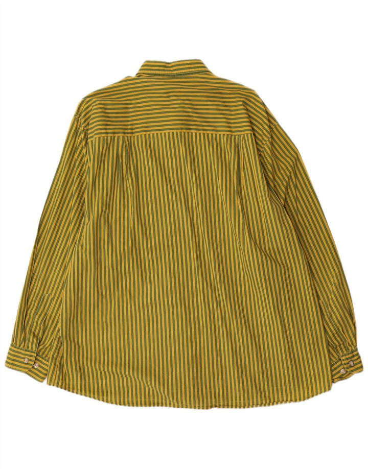 Cămașă pentru bărbați REEMARC XL, bumbac cu dungi verzi