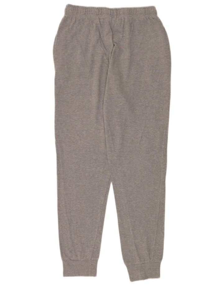 Pantaloni de trening Lotto pentru bărbați Joggeri mari, gri, bumbac