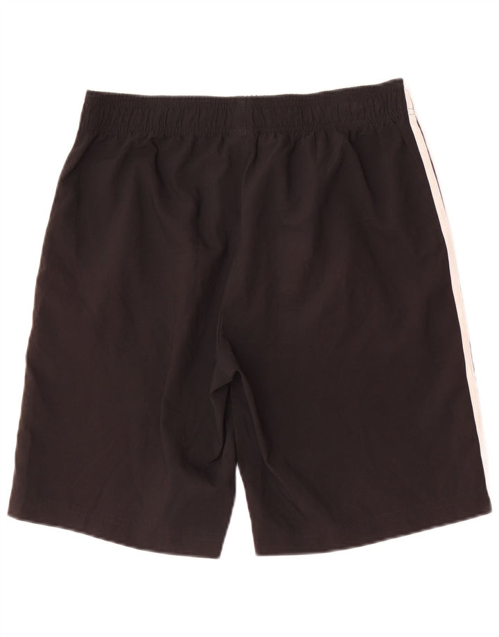 Pantaloni scurți sport adidas băieți 15-16 ani poliester negru