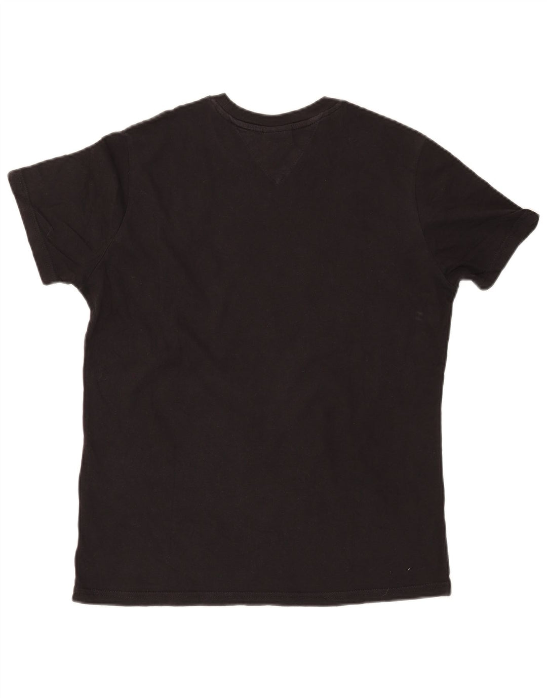 Tricou grafic Tommy Hilfiger pentru bărbați Top mediu negru
