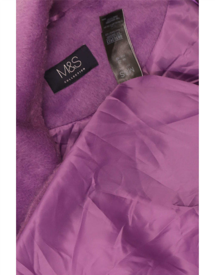 Palton pentru femei Marks & Spencer UK 22 3XL Poliester violet