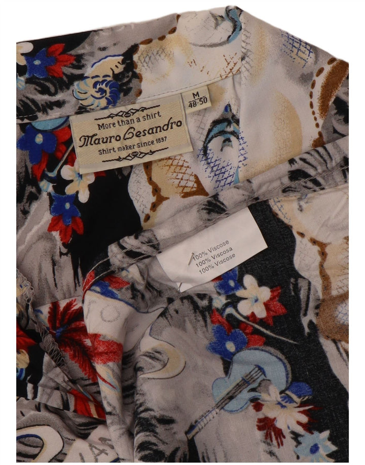 MAURO GESANDRO Cămașă Grafică Bărbați IT 48/50 Mediu Multicolor Hawaiian