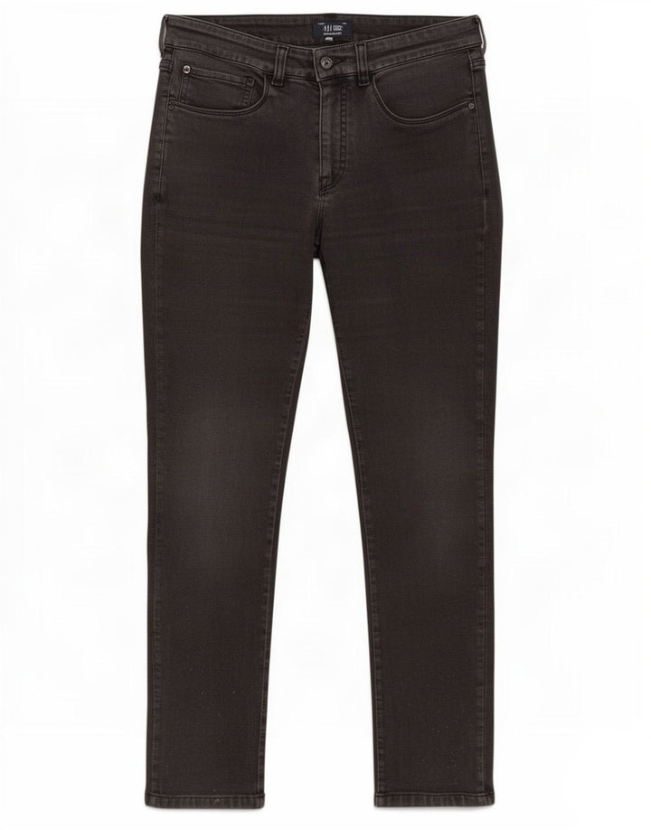 Blugi slim pentru femei Armani W27 L28 bumbac negru