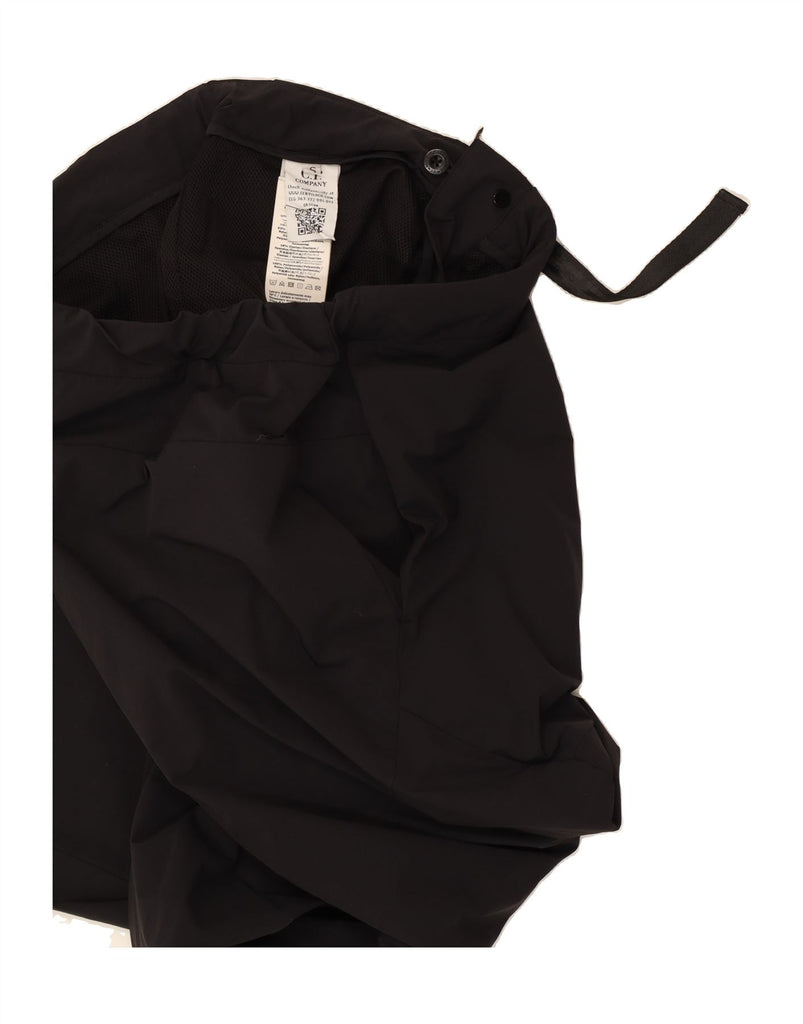 C.P. COMPANY Mens Joggers Casual Trousers Small W30 L27 Black Polyamide Vintage C.P. Company and Second-Hand C.P. Company from Messina Hembry 